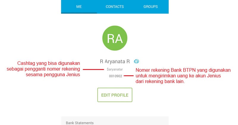 Pilip Blog: Cek Nomor Rekening Btpn Jenius