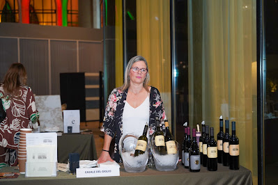 italian wines on counter sponsored by centaurus