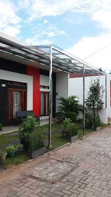 Canopy rangka stenlis bandarlampung