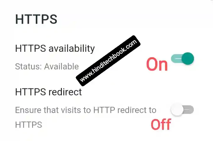 HTTPS Availability Redirect