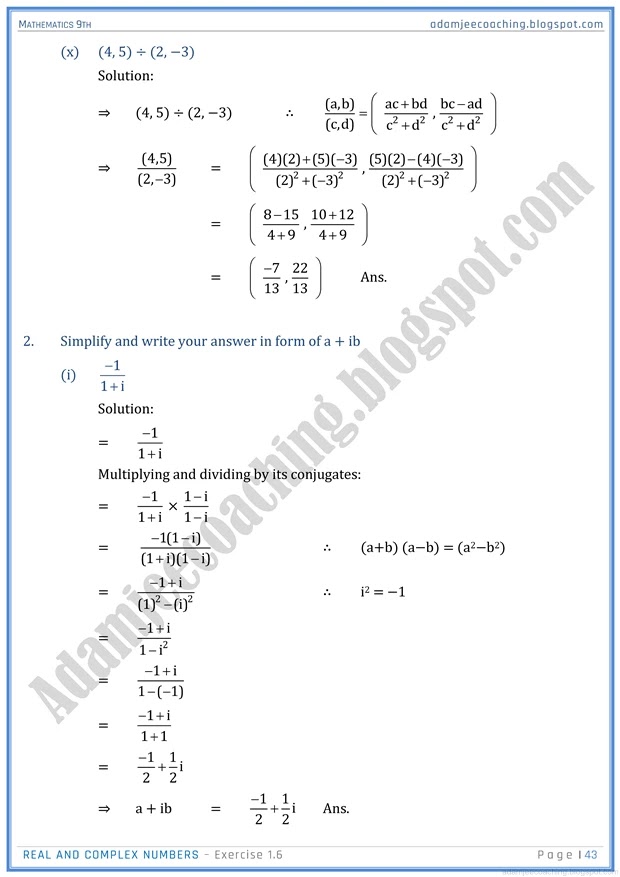 real-and-complex-numbers-exercise-1-6-mathematics-9th