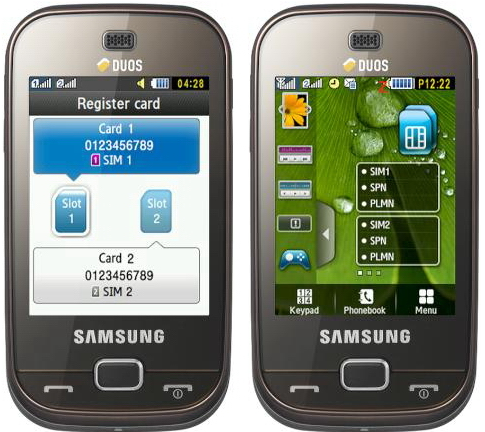 Samsung on Samsung B5722 Is Full Touch Screen Mobile With Dual Sim Support For