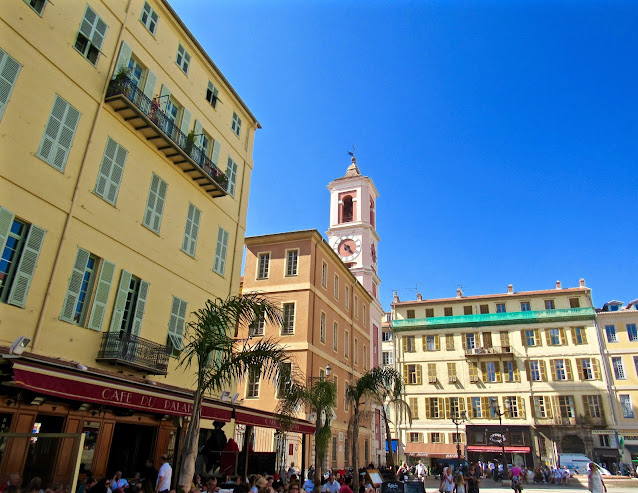 Bell tower in Vieux Nice