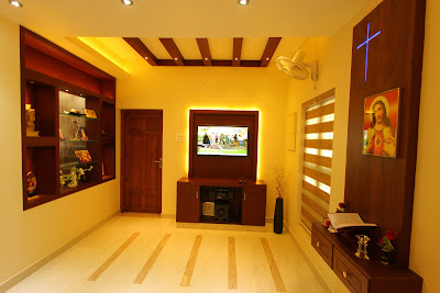 flat interior design kerala