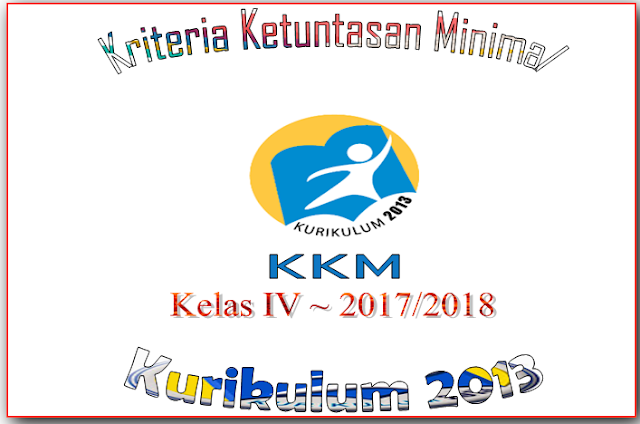 Download Kkm Kelas 4 Kurikulum 2013 Terbaru 2017