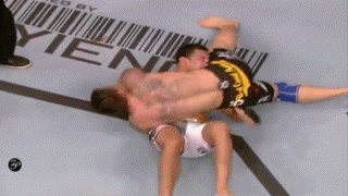 Frank Mir e Rodrigo Minotauro fizeram a penúltima luta do UFC 140, no sábado 09 de dezembro de 2011