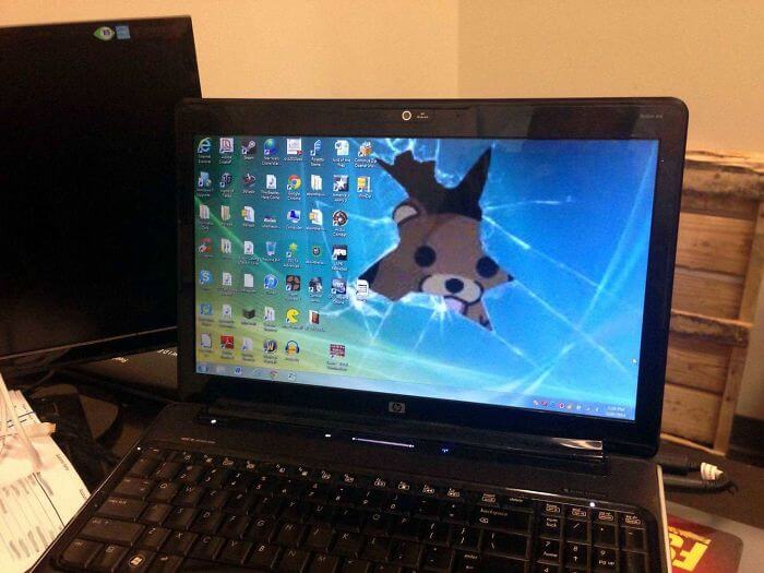 28 Creatively Hilarious Desktop Wallpapers We Wished We Had Thought Of First - A Corporate Executive Hands Me His Sons Laptop And Asks Me To Do Some Maintenance. I Was Greeted With This Desktop