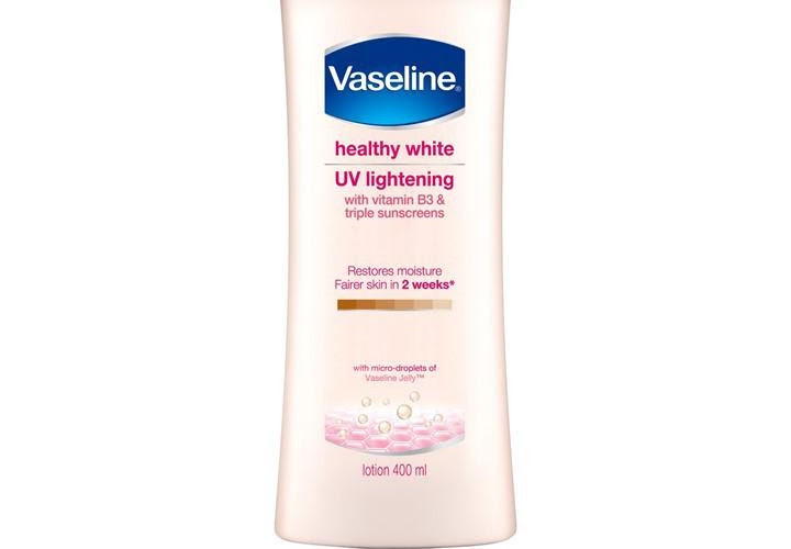 Vaseline Hand Body Lotion Healthy White UV Lightening 400 ml