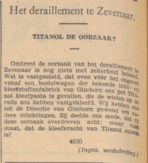 Ingezonden mededeling oftewel reclame, Arnhemse Courant, 30 maart 1936