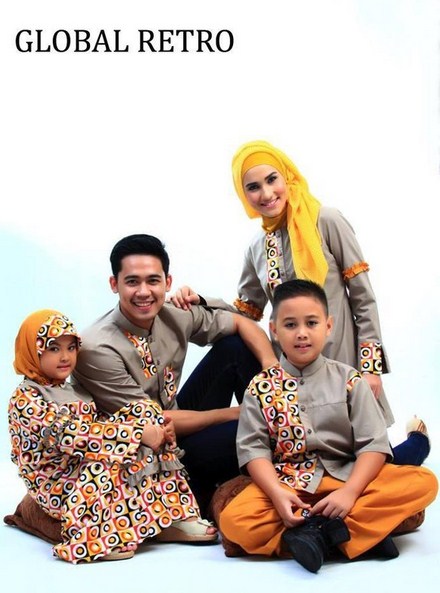 Gambar Baju Muslim Couple Keluarga 2022