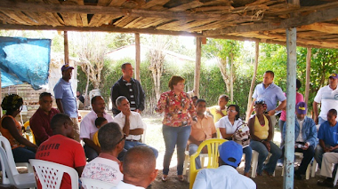 Diputada Lucía Medina visita Elías Piña para calentar Campaña por Danilo Medina