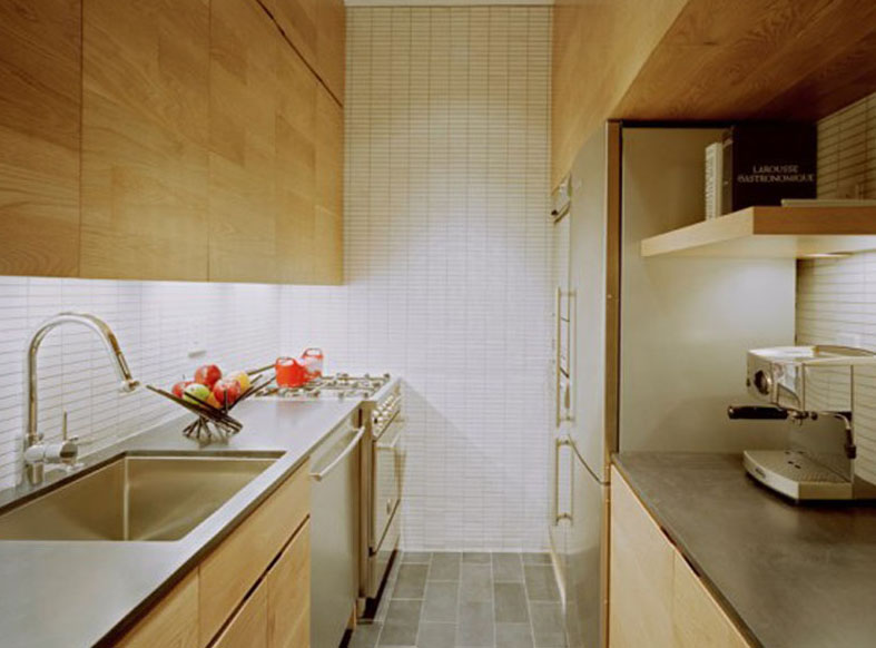 Desain Dapur  Double Line Solusi Untuk  Ruang  Dapur  kecil  