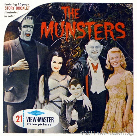 View-Master The Munsters (B481), Packet Cover