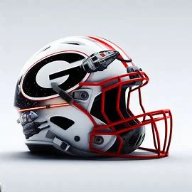Georgia Bulldogs Star Wars Concept Helmet