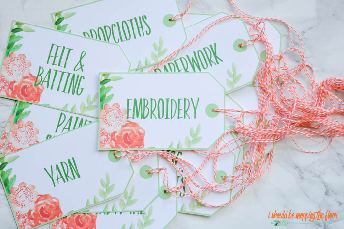 Watercolor Labels and Tags