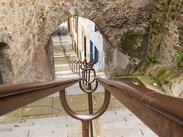 jiemve, Vieux Mans, escalier, Grande Poterne, descente