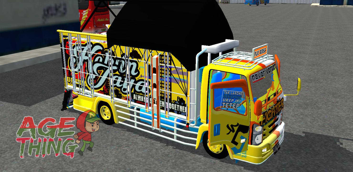 Download Mod Bussid Truck Canter Oleng Full Storob RGB