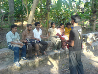 Second step every Saturday at Fatima Retreat House Mangalore, Jesus Youth