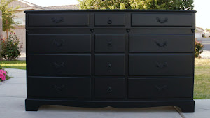 12 Drawer Shabby Dresser  *SOLD*