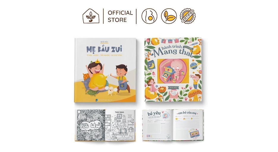 [A116] Bán buôn sách tô màu cho Mẹ Bầu - Mẹ Bầu Zui