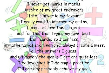 A Poesy Form On Maths A Challenge