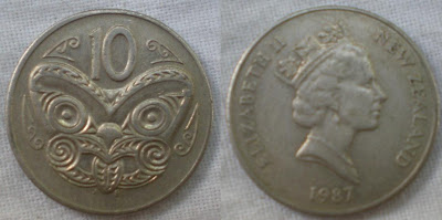 new zealand 10 cent 1987