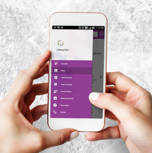 Littlegarden App! Satu Klik untuk Semua Konten