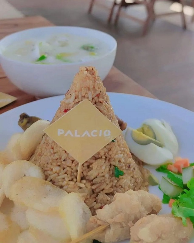 menu palacio sky cafe surabaya