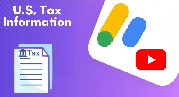ارسال معلومات الضرائب فى حساب جوجل ادسنس الطريقة الصحيحة ضرائب اليوتيوب