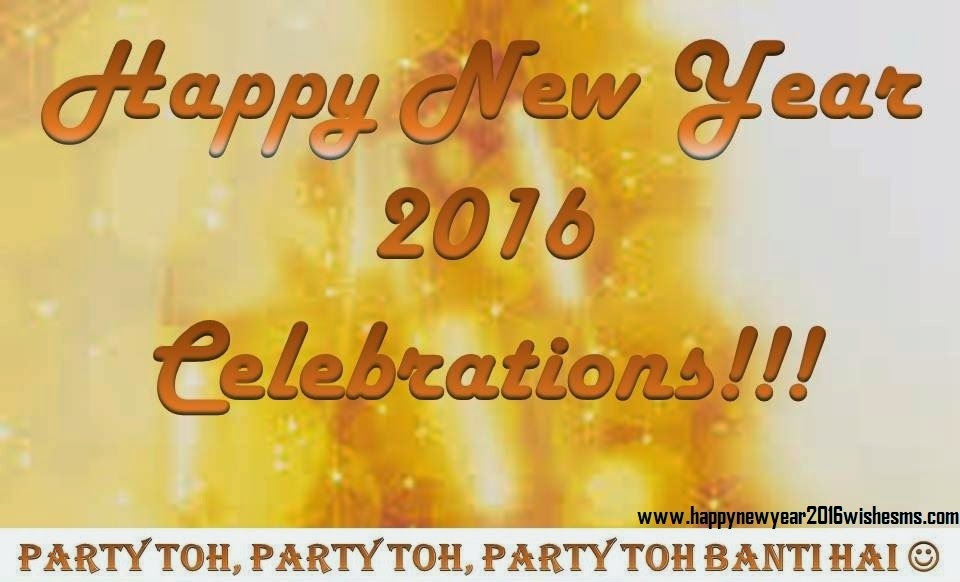 Happy New Year 2016 wishes, sms, messages, sayings