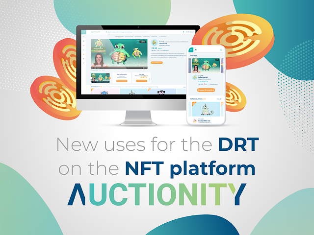 NFT platform Auctionity to expand DRT usage, adopt fiat payments