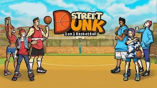Screenshots of the Street Dunk 3 on 3 Basketball for Android tablet, phone.