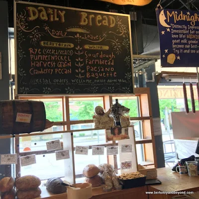 bread counter at Katzinger’s Delicatessen in German Village in Columbus, Ohio