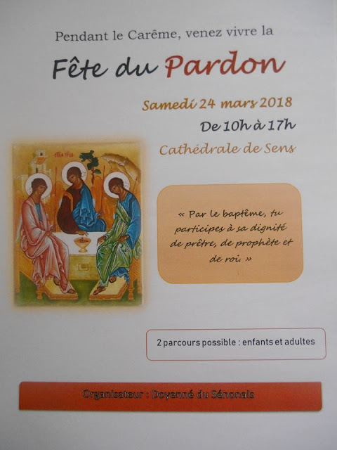 catéchuménat Sens Paron St Clément Yonne baptême confirmation eucharistie adultes fête du Pardon 2018