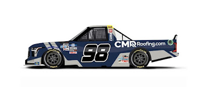 Christian Eckes will drive the No. 98 CMR Construction & Roofing Toyota.