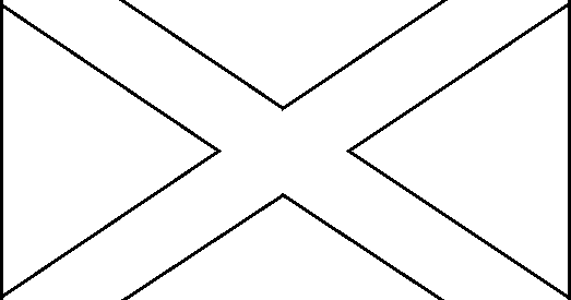 scotland flag coloring pages