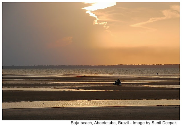 An unforgettable evening at Baja in Abaetetuba, Para, Brazil - Image by Sunil Deepak