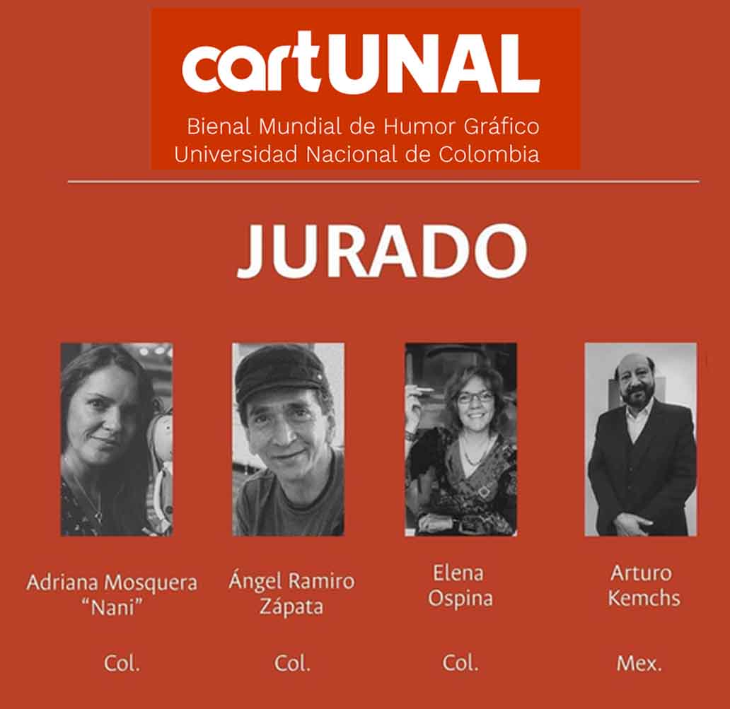 Egypt Cartoon .. Jury of the International Biennial of Graphic Humor "CartUNAL" in Colombia