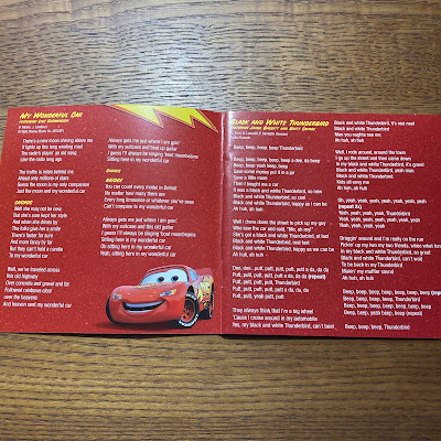 【ディズニーのCD】映画サントラ　「Lightning McQueen's Fast-Tracks」を買ってみた！