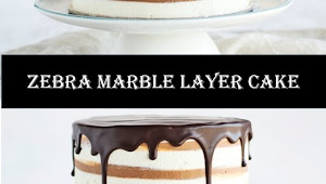 #Yummy #Cake #Zebra #Marble #Layer #Cake