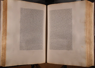 Page opening of Jenson's edition of Pliny.