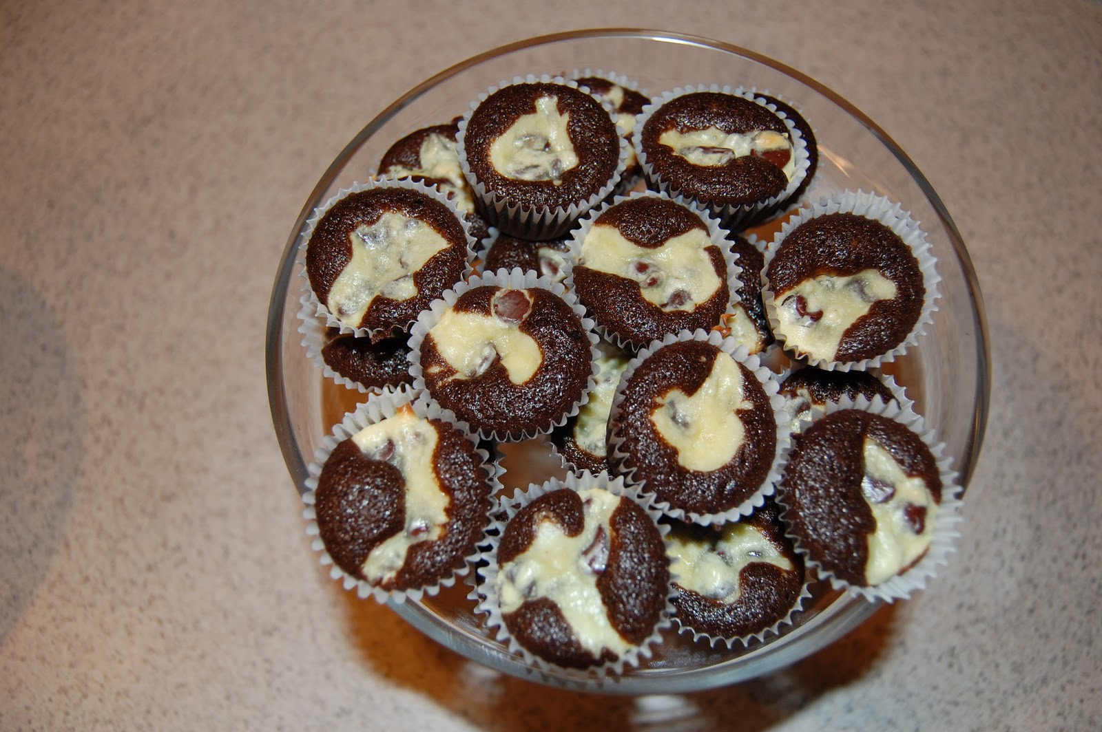 Black Bottom Mini Cupcakes