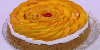 طريقه عمل كنافه بالمانجو سهله وشهيه
