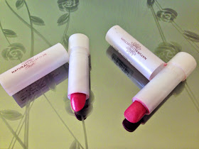 Boots Natural Collection Lipsticks in Raspberry and Cranberry