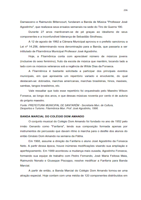 INVENTÁRIO DA OFERTA E INFRA ESTRUTURA TURÍSTICA DE SANTARÉM – PARÁ – AMAZÔNIA – BRASIL - 2010 - III. ATRATIVOS TURÍSTICOS