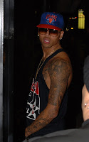 Chris Brown out for a night of partying at My Studio