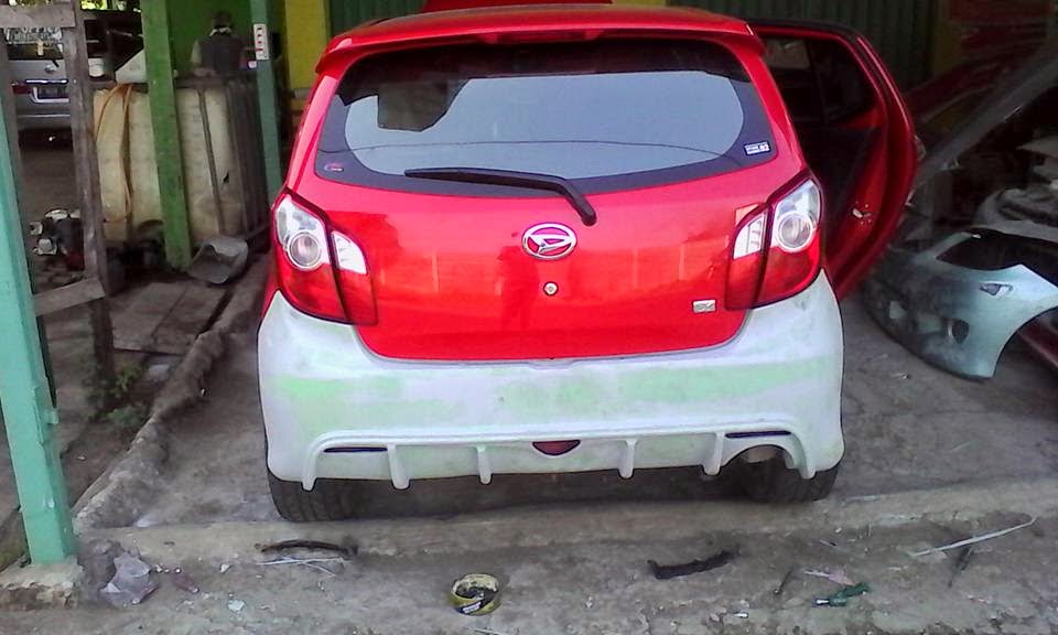 Bumper Custom Ayla Agya Noblesse Style Body kit Mobil 