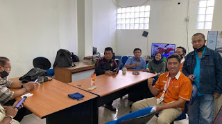 Mochamad Anwar, Humas Baru IPC Tanjung Priok Kunjungi  Press Room   