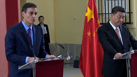 Presidente de China fortalece en España los lazos económicos