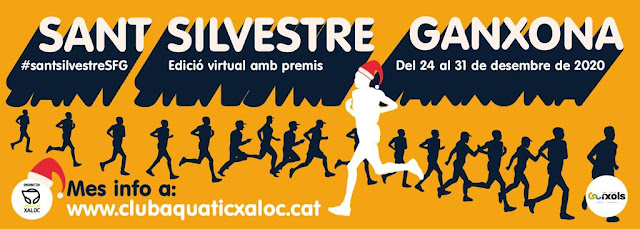 Cartell Sant Silvestre Ganxona 2020